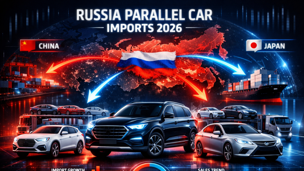 Russia Parallel Car Imports Explode 53% in 2026 as Global Brands Stay Away