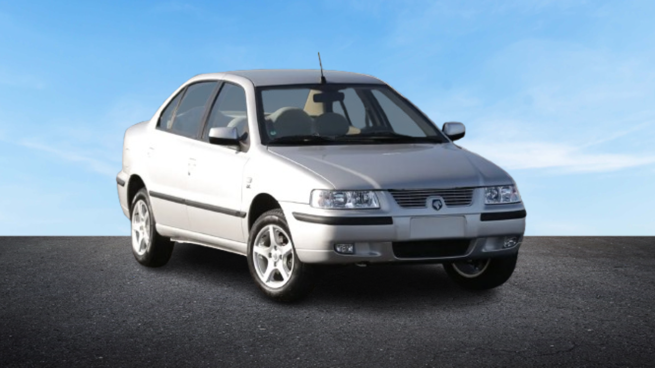 Samand sedan built by Iran Khodro one of the most popular models in the Iran Car Industry