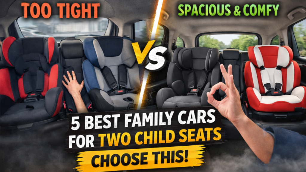 5 Best Family Cars for Two Child Seats