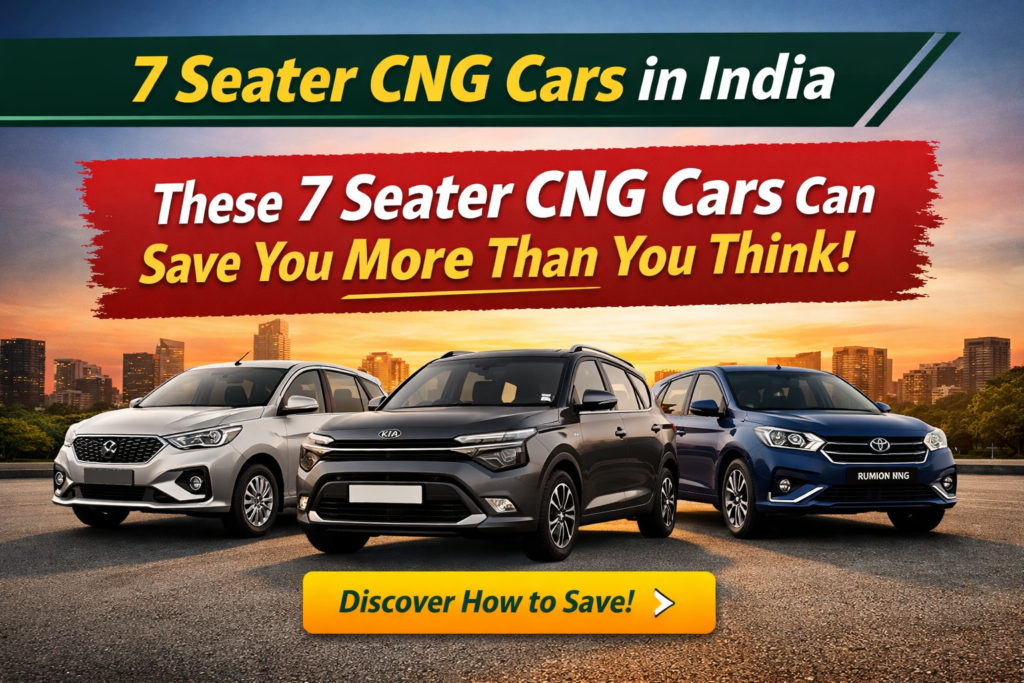 7 Seater CNG Cars in India