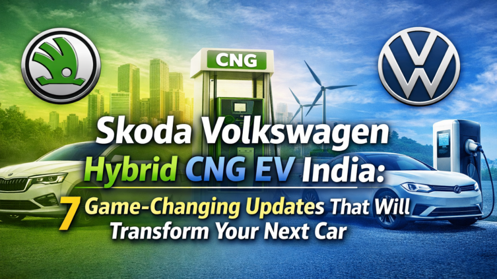 Skoda Volkswagen Hybrid CNG EV India