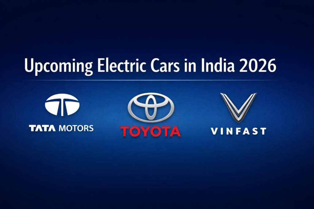 Upcoming electric cars in India 2026