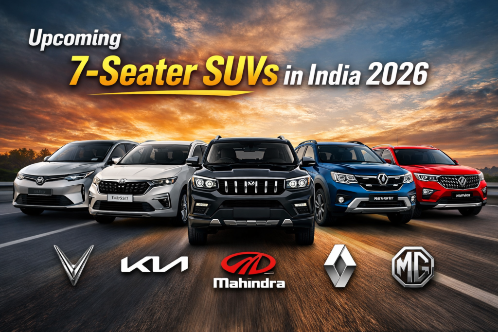 Upcoming 7-seater SUVs in India 2026