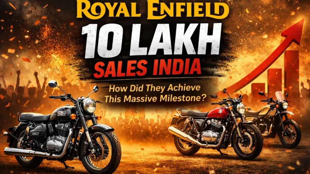 Royal Enfield 10 lakh sales India