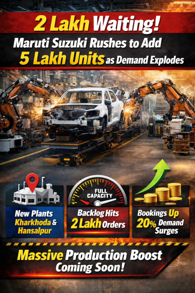 Maruti Suzuki Production Increase