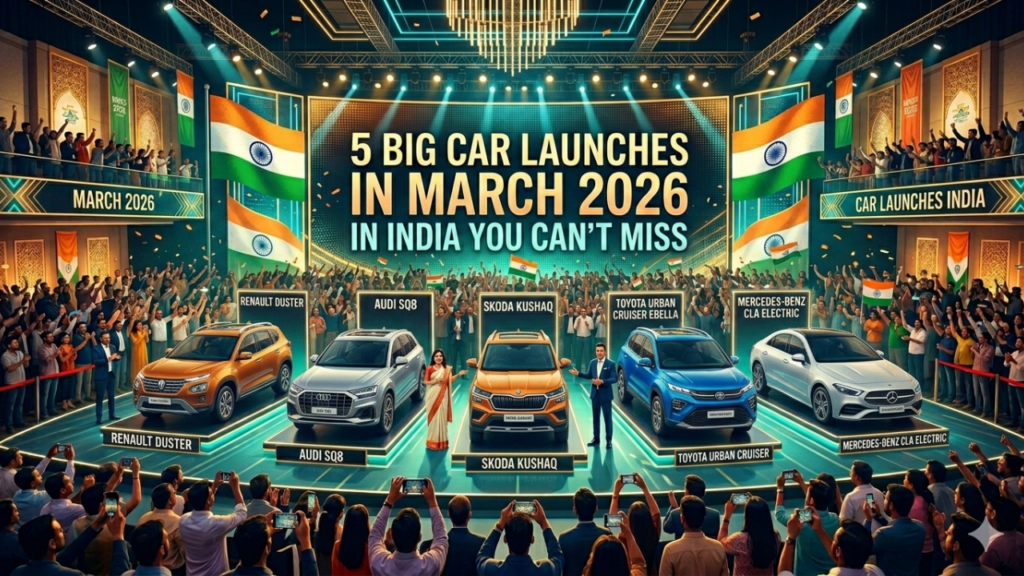 Upcoming Cars in March 2026