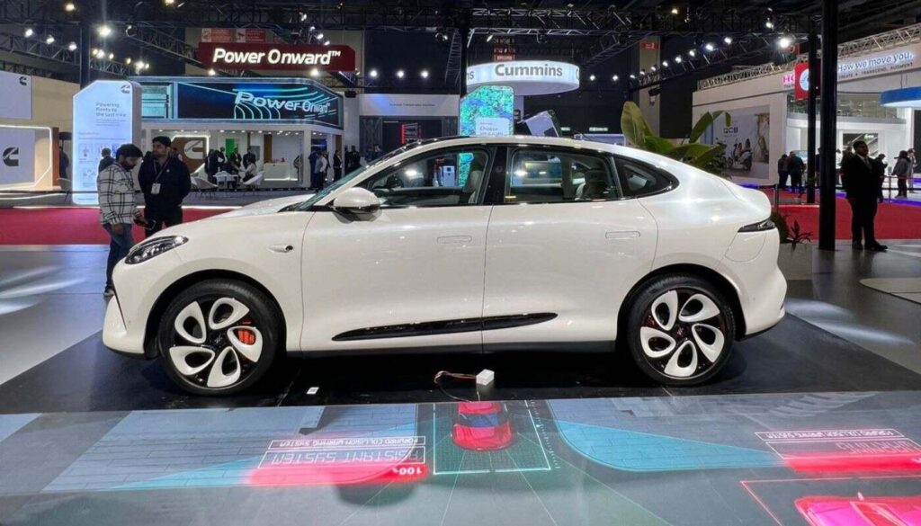 JSW MG Motor Electric SUVs India lineup