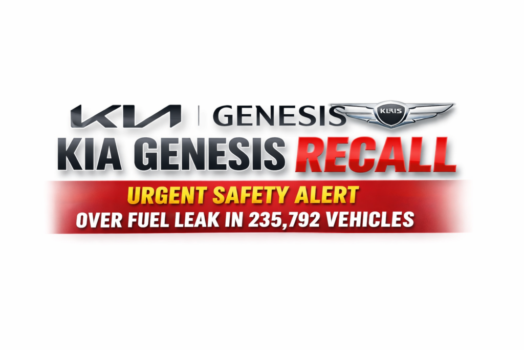 Kia Genesis Recall