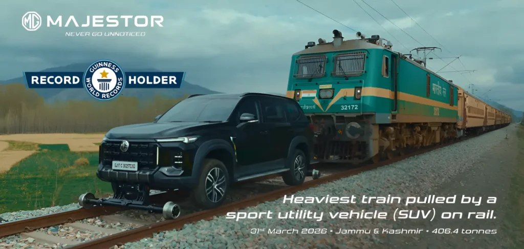 MG Majestor Guinness World Record