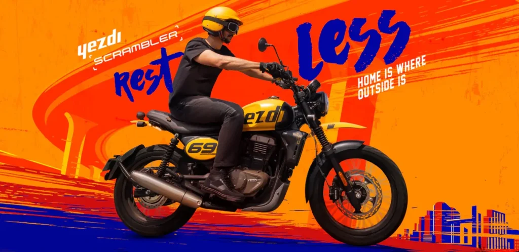 Yezdi Scrambler 350