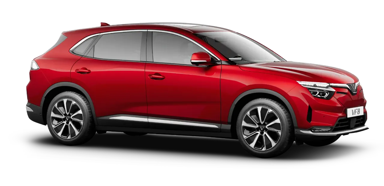 VinFast VF8 Electric SUV Revealed With 500 Km Range, New Design And ...