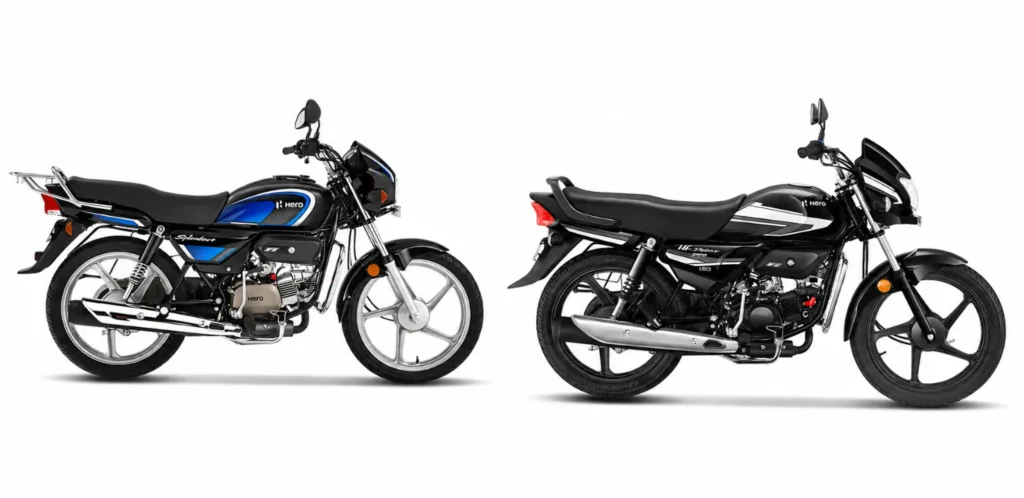 Hero Flex Fuel Splendor+ & HF Deluxe